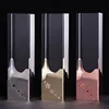 Pujiang Special Design Simple Crystal Cube Trophy With Star Metal