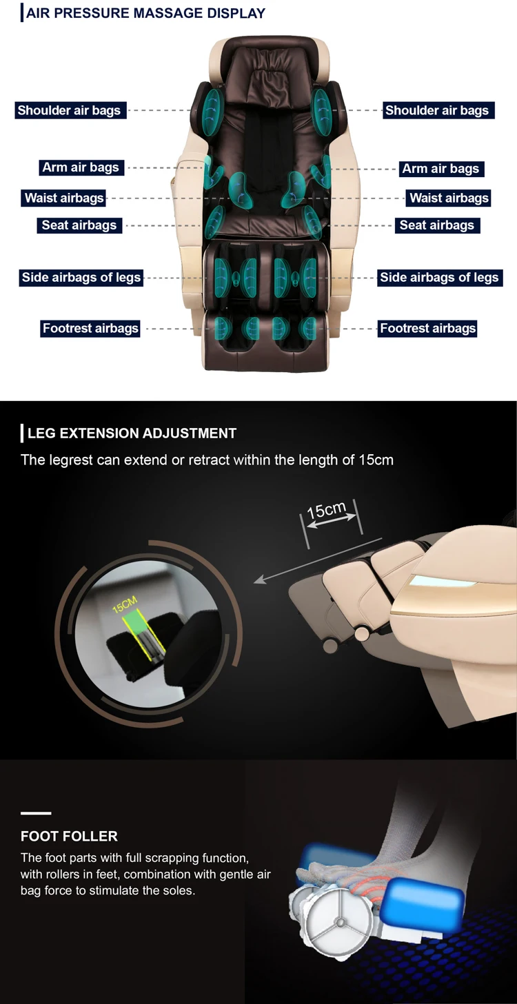 Wired Controller Massage Chair