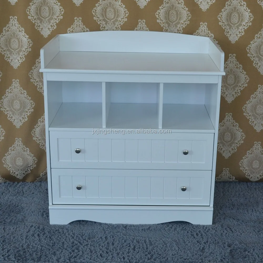 ivory changing table