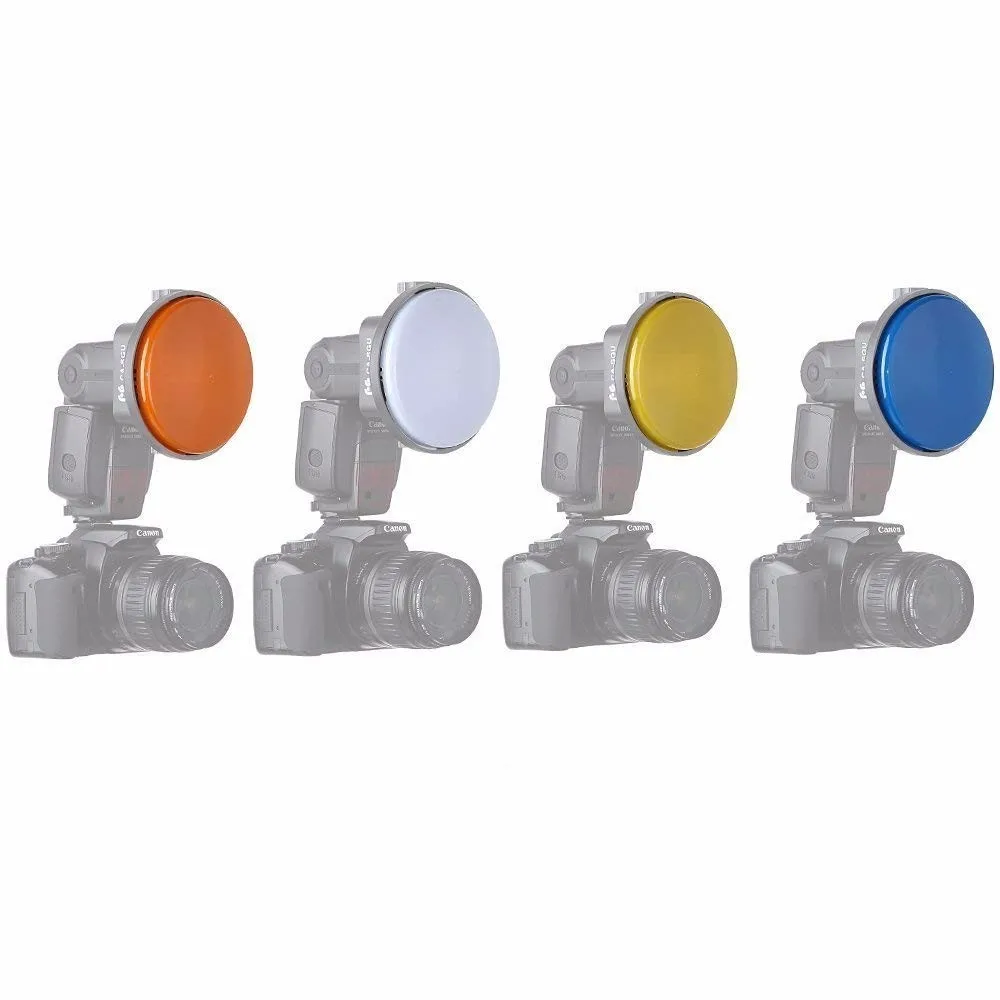 Speedlite Flash Accessories Kit With Barndoor,Conical Snoot,Mini