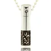 2018 custom stainless steel jewellery essential oil perfume bottle pendant
