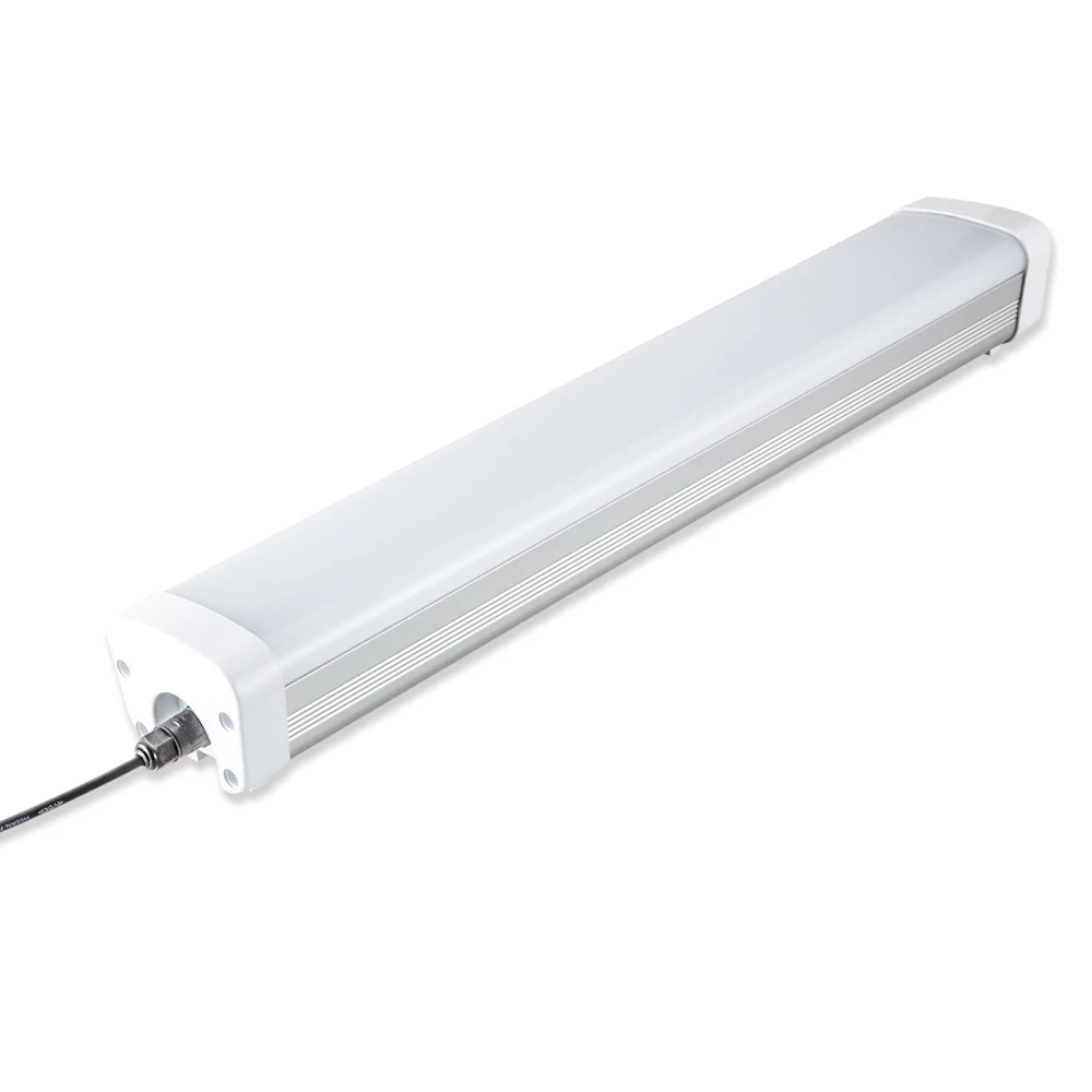 ETL DLC 0EM ODM Linear Ceiling Fixture Housing 30W 40W 50W 60W 1200mm Ip65 LED Tri-Proof Tube light