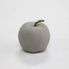 china import items decor for home Apple shape concrete home decoration piece