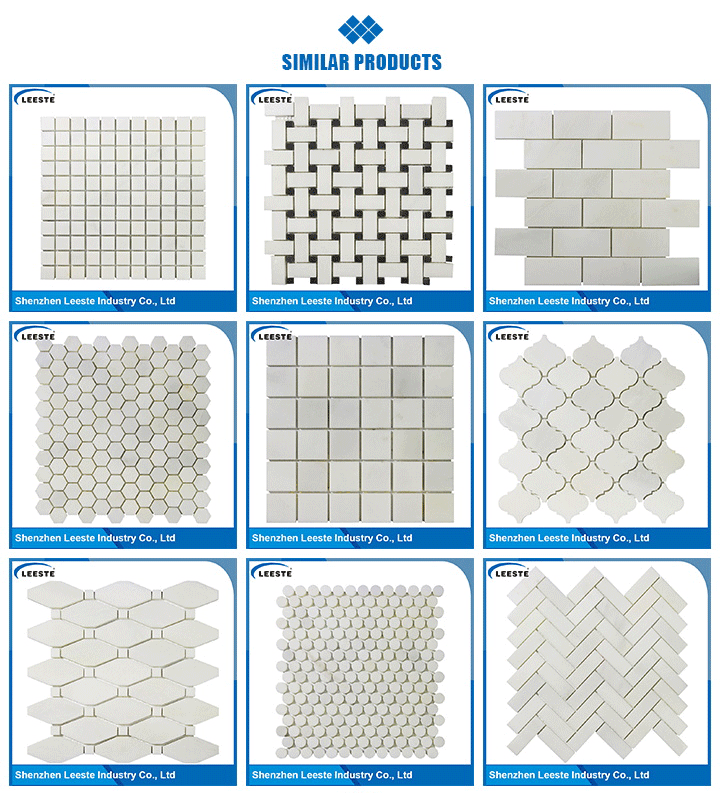 Good Price Natural Stone Interior Exterior projects china Products Polished Chevron Shower Floor Mosaic