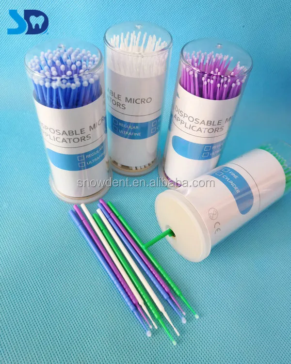 Dental Material Disposable Dental Micro Applicator / Dental Micro Brush ...