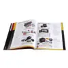 Promotional quality custom design full color catalog printing menu