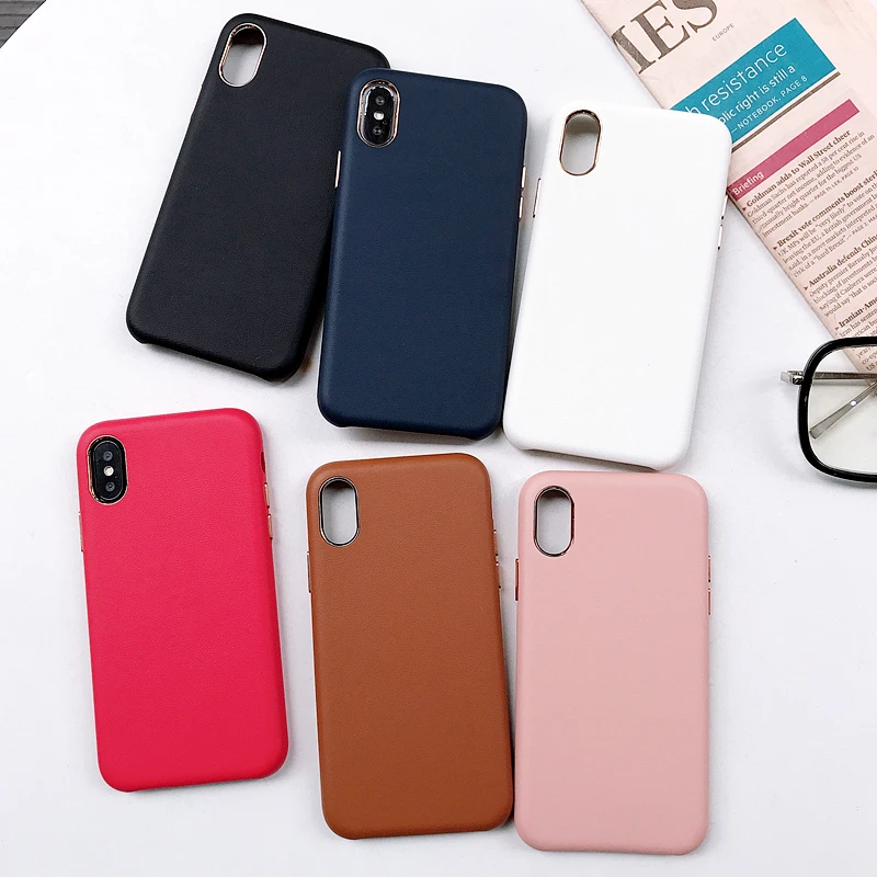 2020 Premium Official Luxury Leather Phone Case For iPhone 11 Leather Cover Case