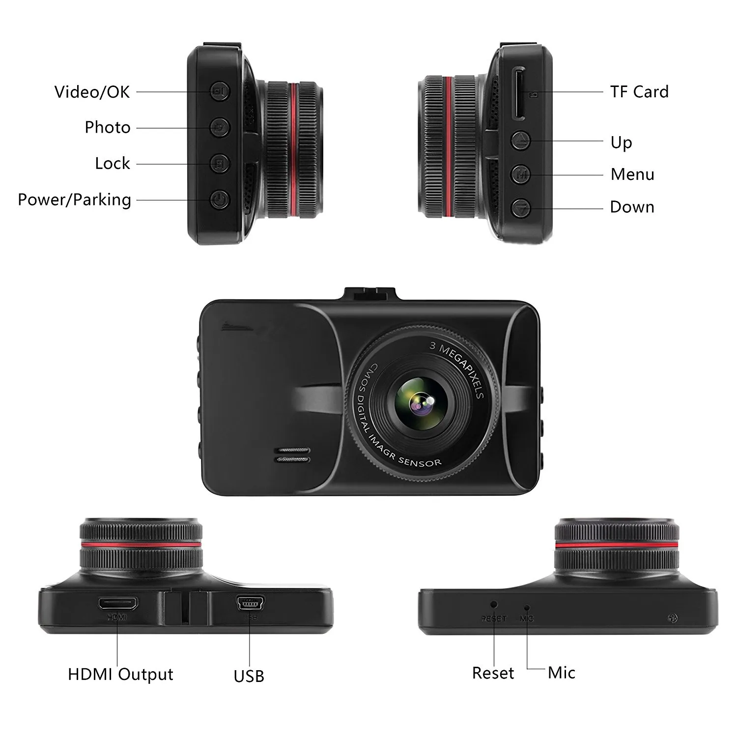 2018 Newest User Manual Camera Car Camcorder 4k With G-sensor - Buy 4k 