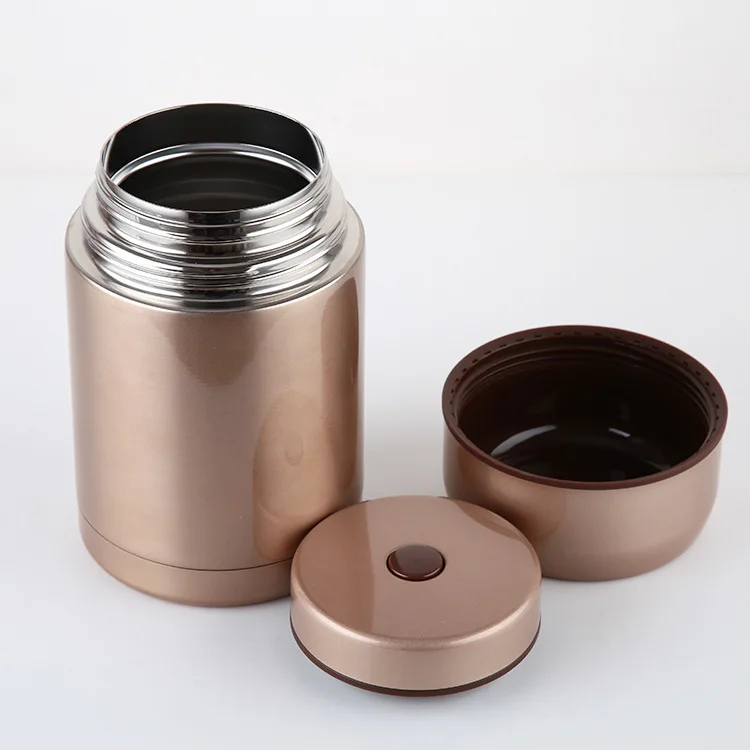 1L 800mL Double wall Vacuum kids school food flask Thermos Stainless steel Insulated Travel Food Jar with Lid