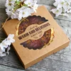 Ningbo kraft paper pizza box cheese/Pancake/cake/ packaging packaging box Free shipping
