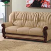 Best Selling Modern Style Living Room Furniture Sofa Leather,Modern Yellow Leather Sofas