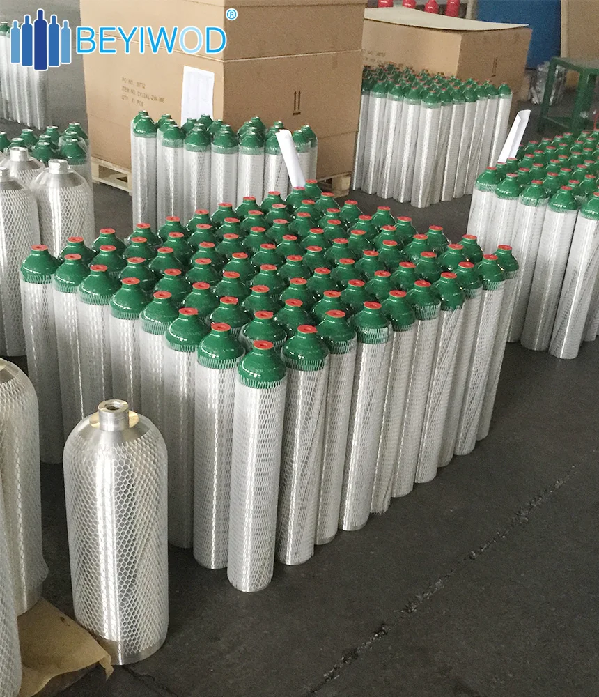 China Supplier Oxygen Use Small Portable Aluminum Medical Oxygen