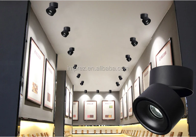 New Led Track Spot Light 10w Adjule Tracking Lamp Surface Mounted Ceiling Spotlight For Clothes Shoes Lighting Gallery New Led Track Spot Light 10w Adjule Tracking Lamp Surface Mounted Ceiling Spotlight For Clothes Shoes Lighting Gallery