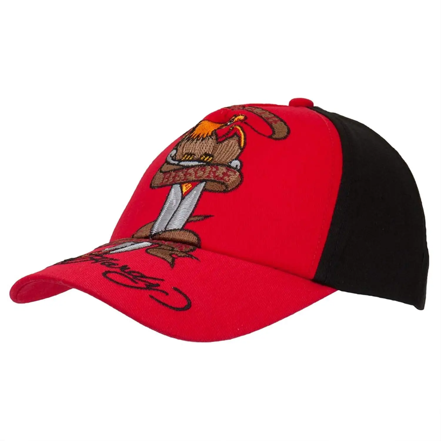 Dragon In Roses Girls Youth Adjustable Baseball Cap Ed Hardy