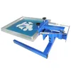 Cheap price easy operating single color and station screen printer