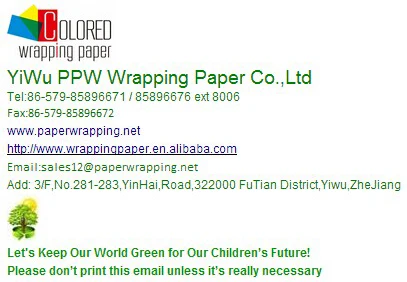 Best Selling Christmas Gift Wrapping Paper Gift Packaging Paper Sheets Customized Design and Sizes Wrapper