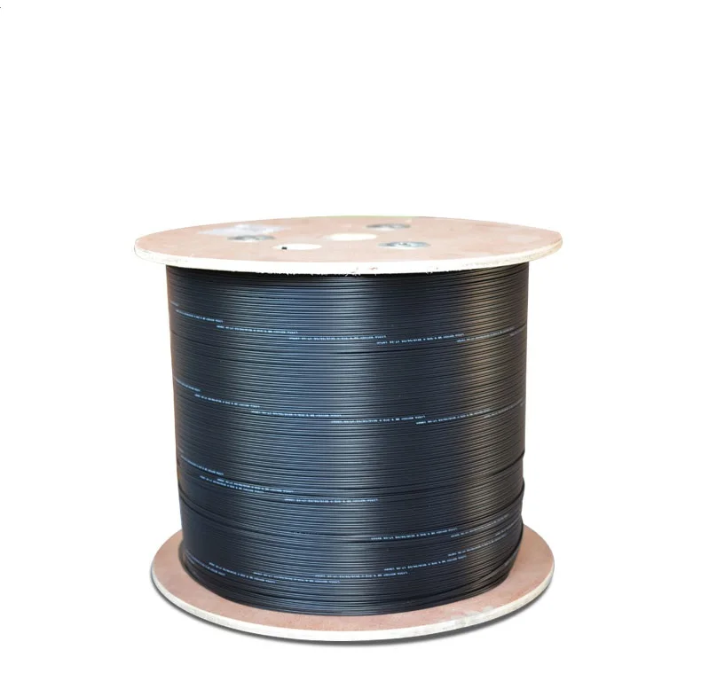 
Shenzhen Factory Cheap Price Aerail Cable 2 Core FTTH Optical Fiber Cable 