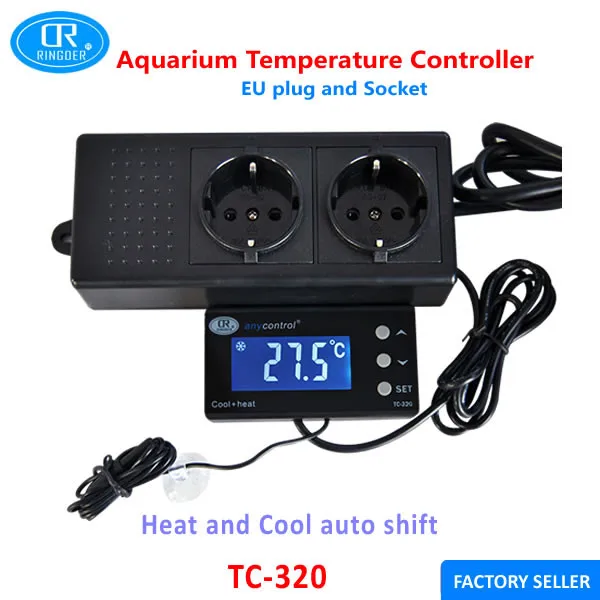 16°C ~ 40°C Terrarium Temperaturregler LED Thermostat 230V Aquarium