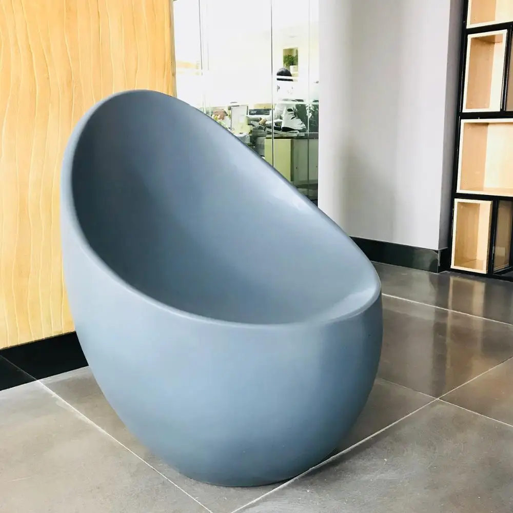 Muebles De Interior Cristal En Forma De Huevo De Plástico Reforzado