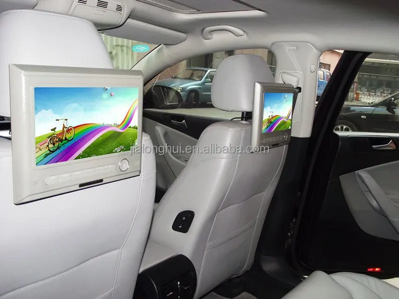 9 Inch Diy Lexus Car Headrest Monitor Hd 800x480 Digital Screen,Avin