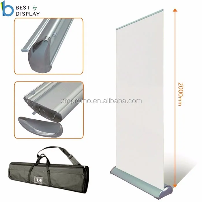 High Quality Aluminium Retractable Luxurious Roll Up Rotating Banner
