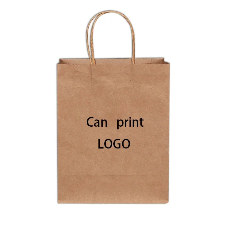 Custom Logo Printed White Paper Gift Bags With Ribbon Handles Buy