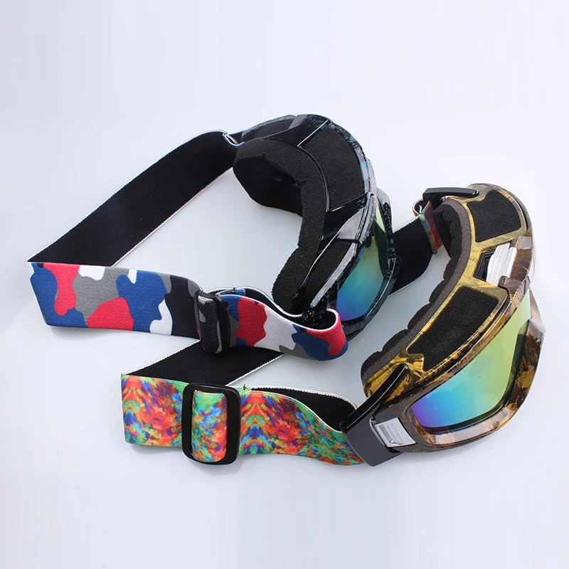 Newest Custom Durable Popular Colorful Elastic  Band On Goggle Strap