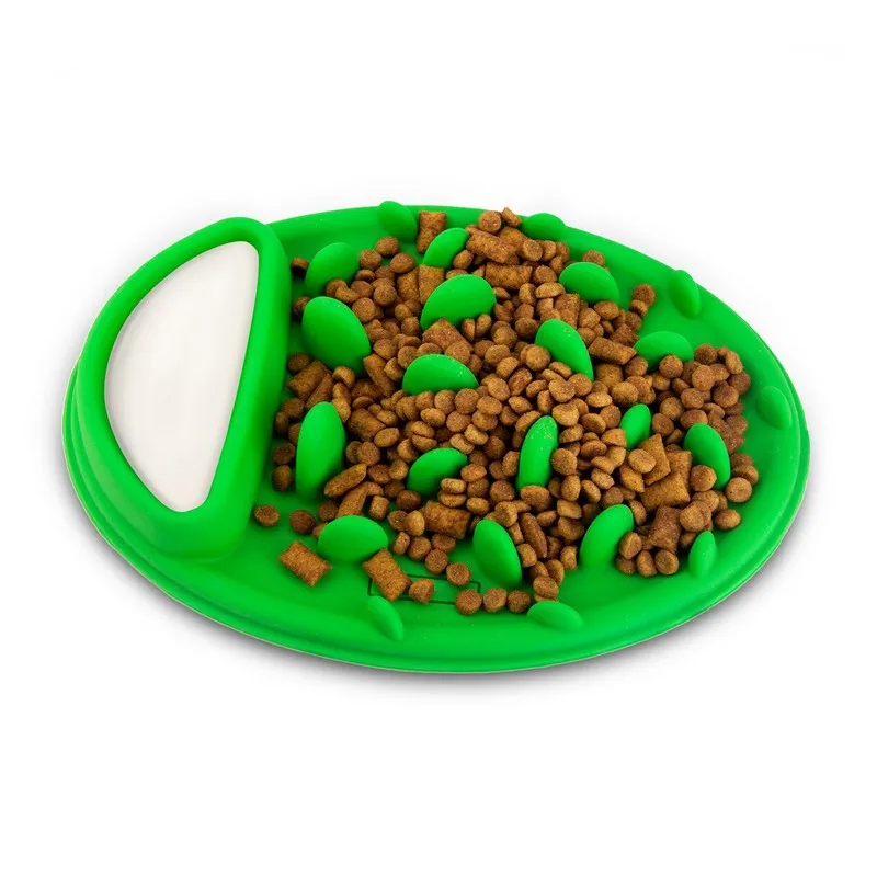 Pet Accessories Collapsible Silicone Slow Feed Dog Bowl Buy Slow Feed