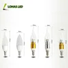 2018 Hot Selling LED Candle Light Bulb 110-240V Milky White 6W LED Bulb