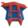 wholesale 4 Person Inflatable Fly Fish Water Skiing Towable Banana Boat Tube For Beach Games