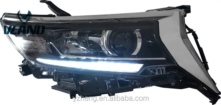 VLAND Factory Car Headlight For Prado 2018-UP Full-LED Head Lamp Plug And Play For New Prado Headlights