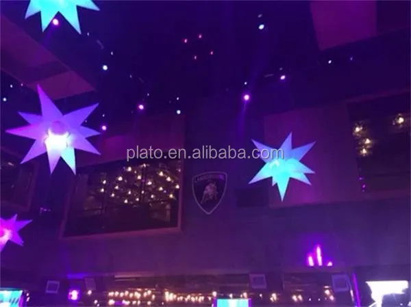 Charming Ceiling Inflatable Decoration Star Inflatable Decorative Hanging Star With Led Light Buy Ceiling Inflatable Decoration Star Inflatable Star