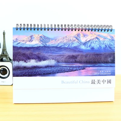 creative spiral desk calendar