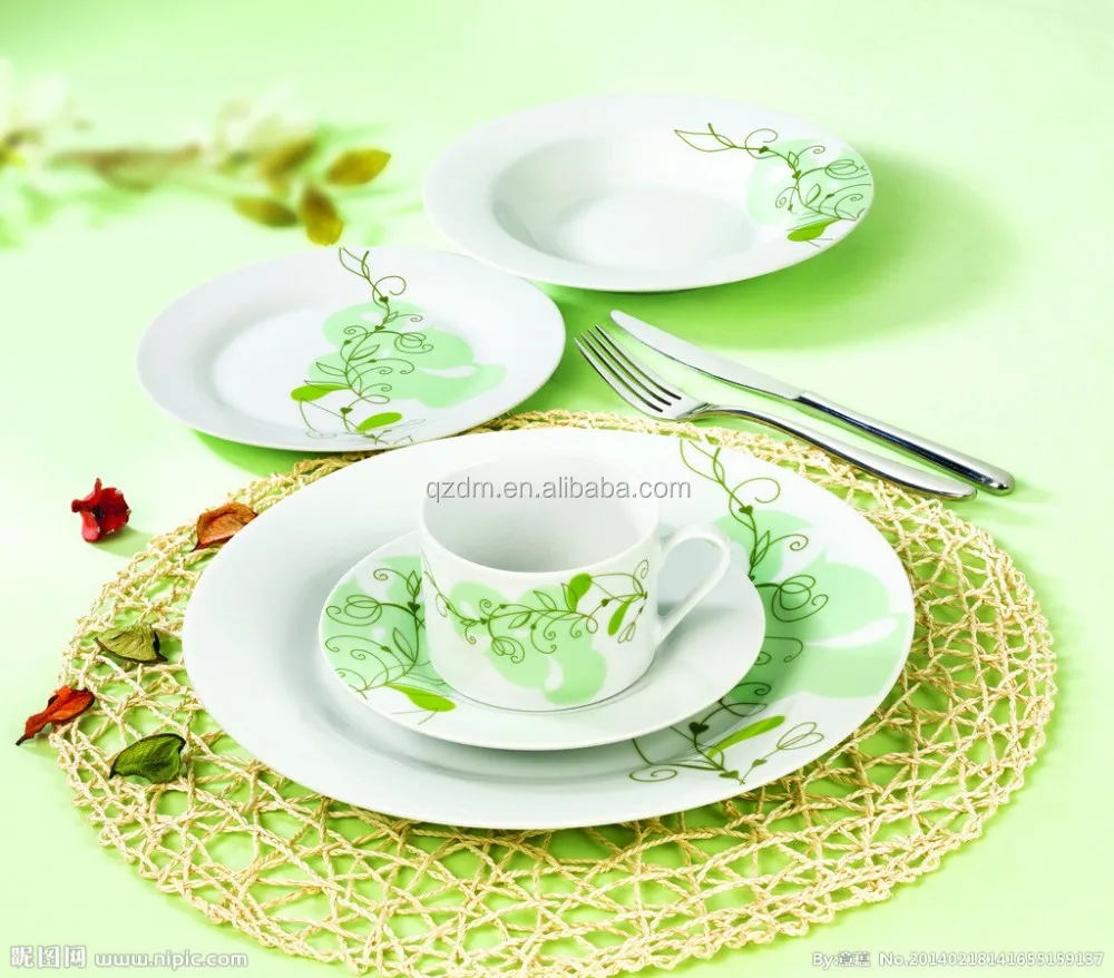 Western Style 20pcs Melamine dinnerware sets