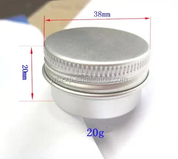 Download Source 20ml 3820 Small Jar Aluminium Lip Balm Container White Silver Black Color Can Custom Logo With Ps Liner On M Alibaba Com PSD Mockup Templates