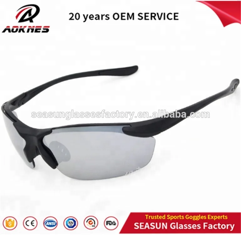 Polarized Sports Sunglasses Cycling Goggles Adjustable Rope UV400 Eye Protection