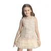 6 years old girl dresses girls boutique clothing fall beaded wedding ball gowns