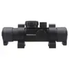 VictOptics 1x30 Multi Reitcle Red Dot Scope w/ Weaver Scope Rings & Flip-up Caps