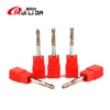 Factory Price high precision 2 flutes carbide mill customized end mills