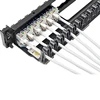 AUCAS CAT5E 24 Ports Tool-less Network Patch Panel