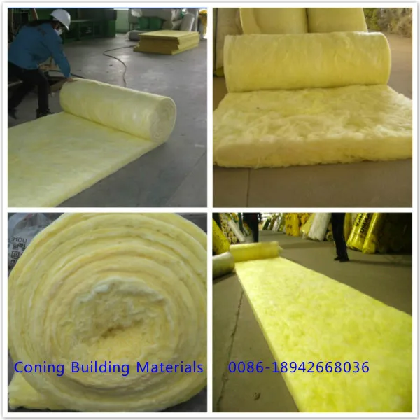 Glass Wool Faced With Aluminum Foil For Warehouse Roof Insulation Buy