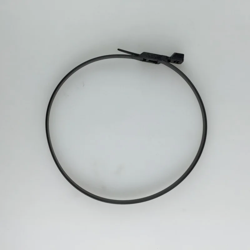 50pcs 4.6*300/4*500mm black nylon self-locking cable ties plastic wire straps 