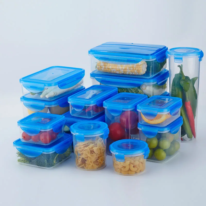 Sealed Airtight Watertight Pp Food Storage Container Bpa Free Plastic