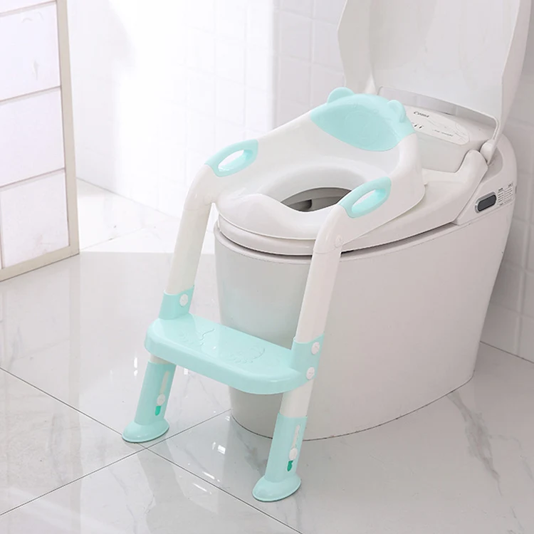 Strong And Safety Colorful Comfortable Baby Ladder Toilet Seat Potty