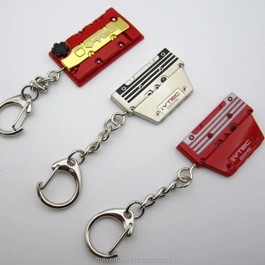 Zinc Alloy S2000 F20 F20c Series Jdm Vtec Car Engine Valve Cover Keychain Keyring Buy Vtec Car
