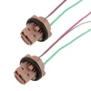 7443 T20 Sockets Female Adapter for Turn Signal/Reverse Light Bulbs Socket (for Double Filament bulb)
