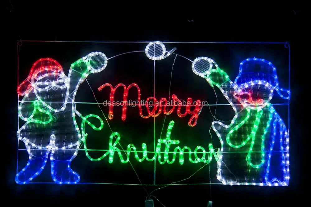 Outdoor Lighted Christmas Train - Buy Rope Light Train,Christmas Led ...