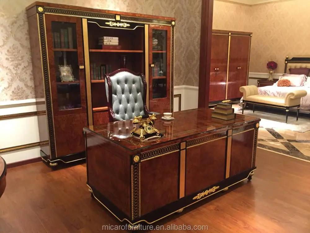 Luxury Home Office Desk / Executive Home Office Furniture Set / Desk