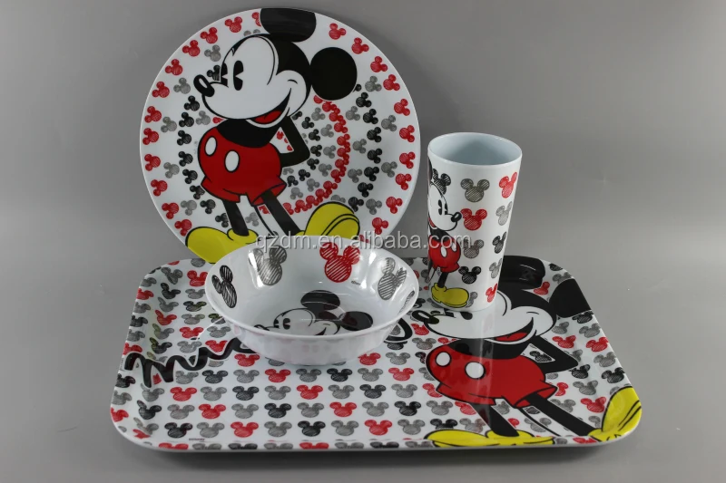 Factory supplies Melamine Dinnerware set Plastic Tableware set
