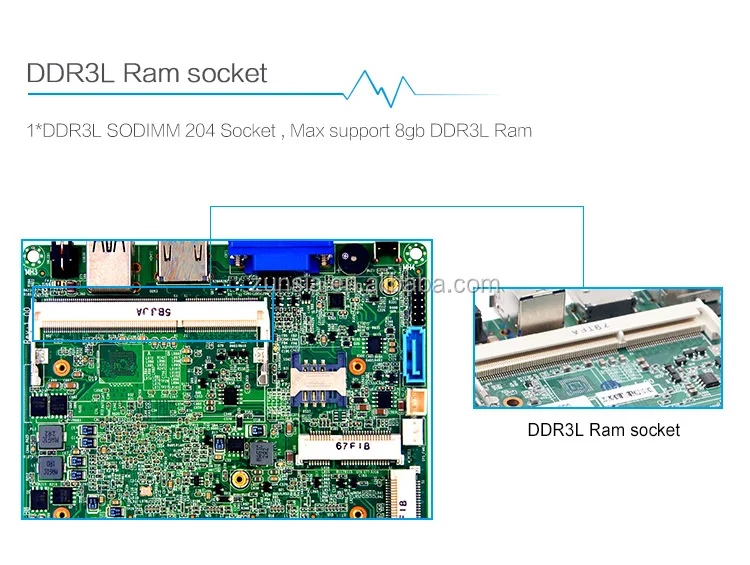 4 Ports Motherboard J1900 Pfsense Network Security Mainboard
